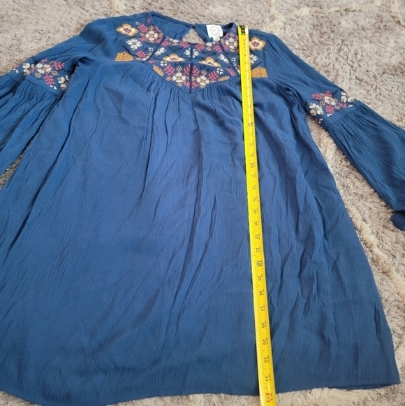 NWT Blue Rain Boho Dress S - Picture 6 of 11